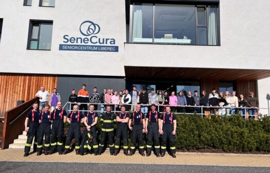 SeneCura SeniorCentrum v Liberci prošlo hasičským cvičením